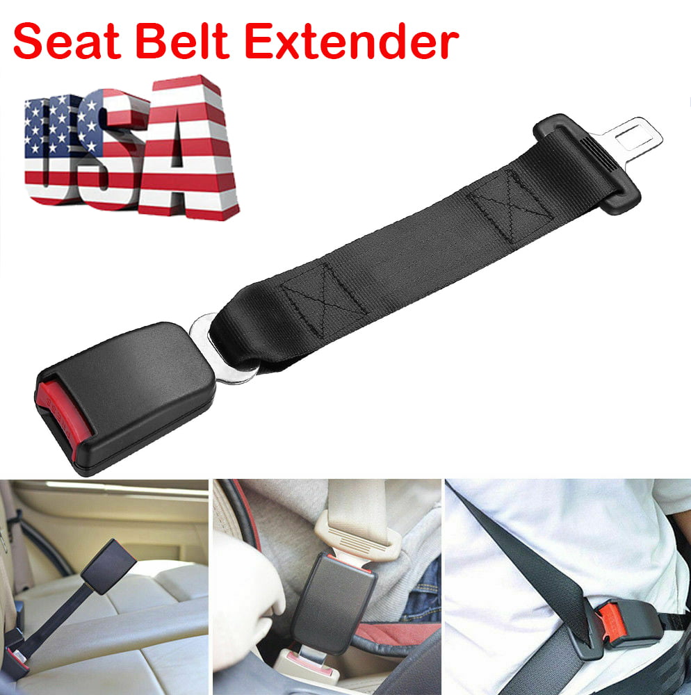 2PCS Universal Car Auto Safety Seat Belt Extender Seatbelt Extension Strap Buckle 14"INCH