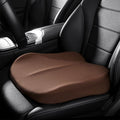 Fnochy Home Car Wedge Seat Cushion For Car Seat Driver/Passenger- Wedge Car Seat Cushions For Driving Improve Vision/Posture - Memory Foam Car Seat Cushion For Hip Pain