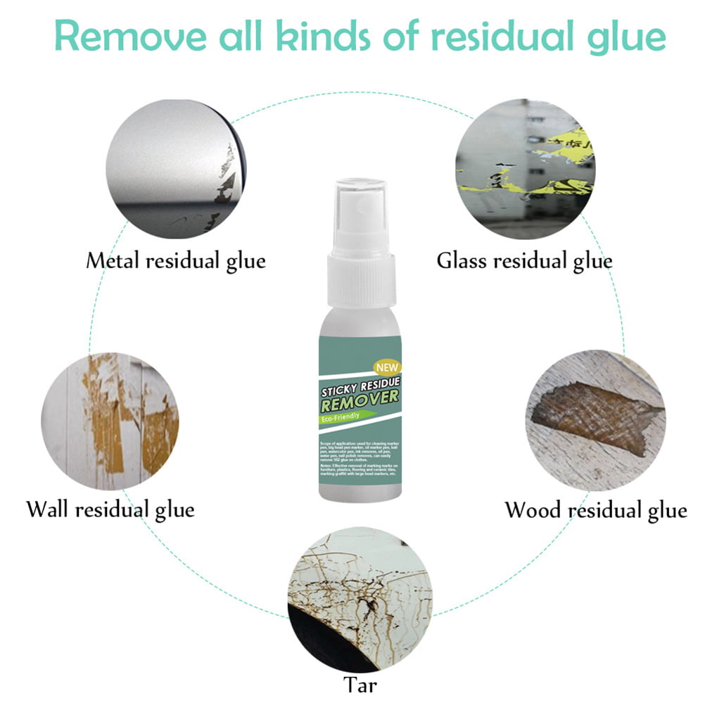 Eychin 30ml Multifunctional Sticky Residue Remover Cleaning Spray Car Glass Plastic General Cleaning Spray