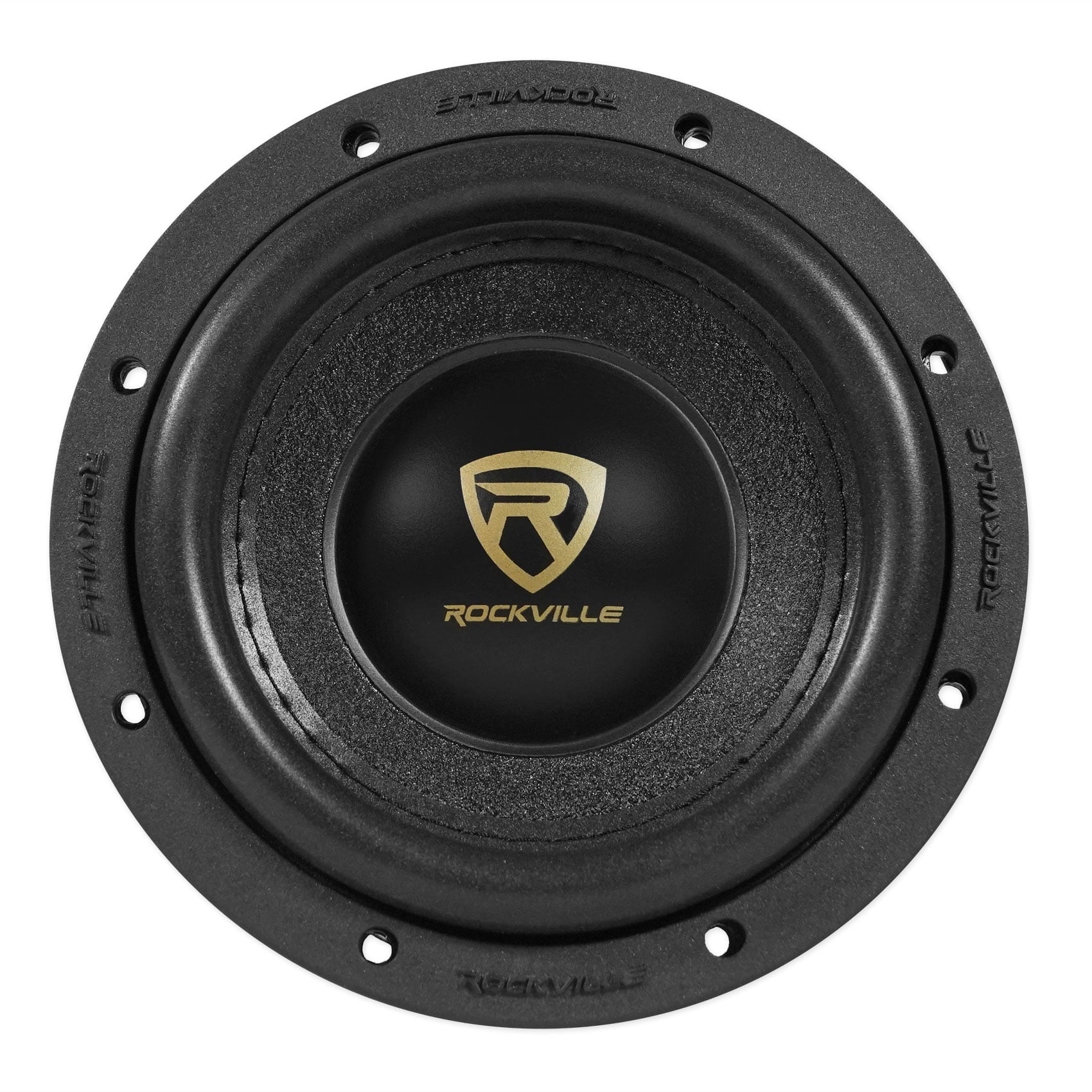 Rockville W65K9D4 6.5" 1000w Peak Car Audio Subwoofer Dual 4-Ohm Sub 250w RMS CEA Rated