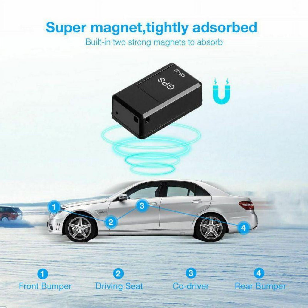 Praeter Magnetic GF07 Mini GPS Real Time Car Elderly Children Anti-lost Locator Tracker GPS Strong Magnetic Positioner
