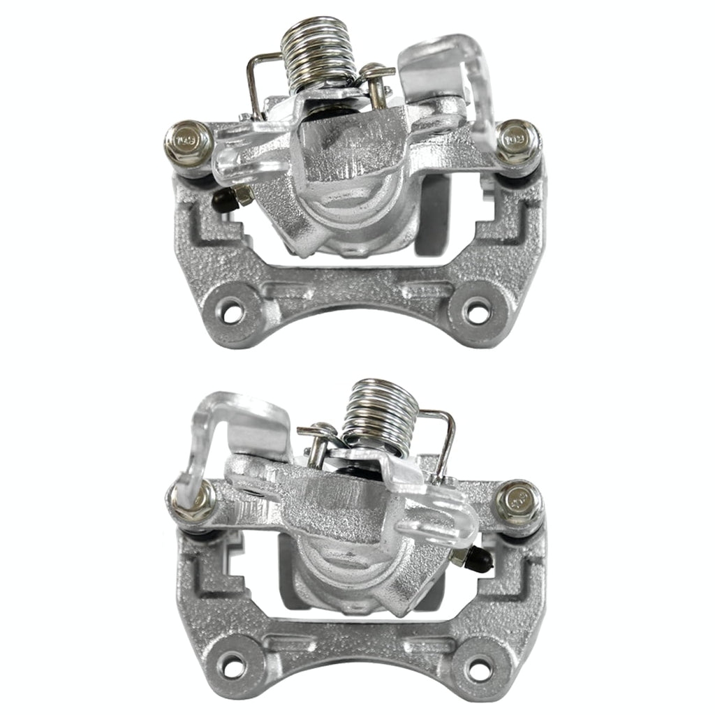 AutoShack Rear Brake Calipers Ceramic Pads Rotors Kit Driver and Passenger Side Replacement for 2006-2011 Ford Fusion 2006-2013 Mazda 6 2006 Lincoln Zephyr 2007-2011 MKZ 2006-2011 Mercury Milan V6 FWD