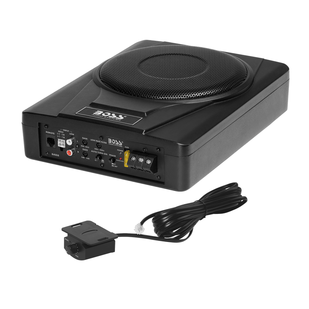 BOSS Audio Systems BASS8K 8” Powered Car Subwoofer | Certified Refurbished