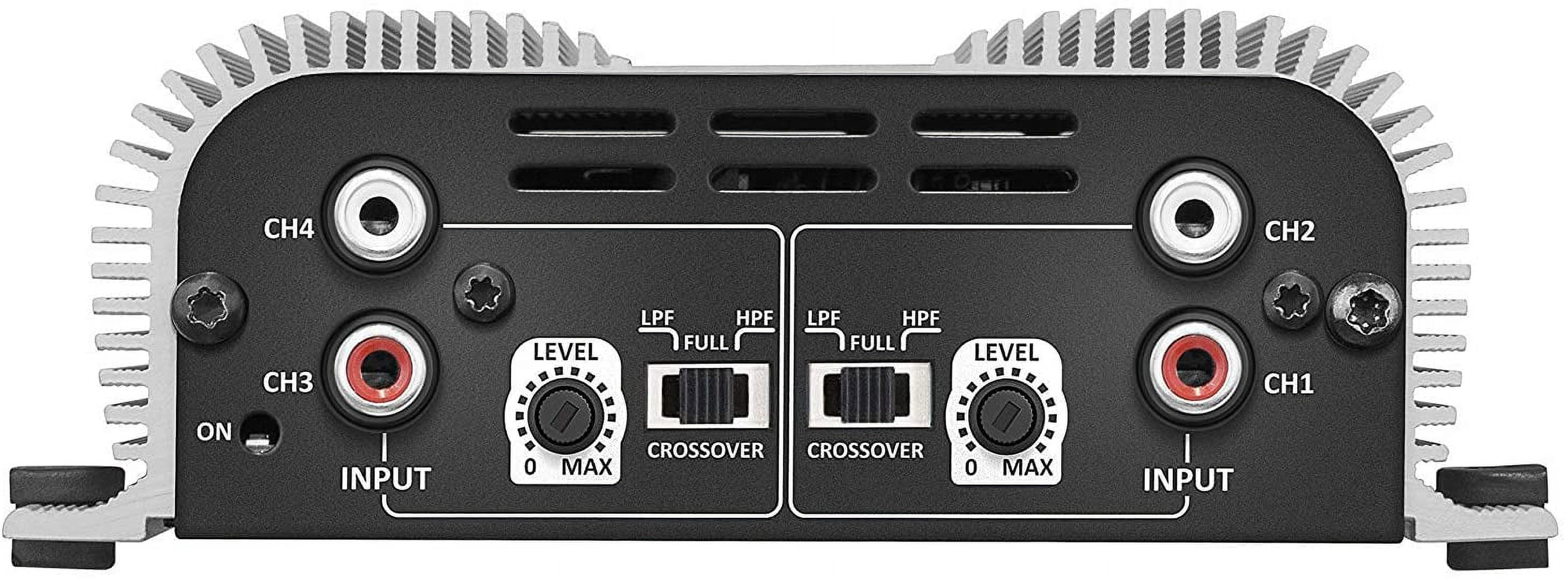 Taramps TS400X4 Full Range 2 Ohm 4 Channel 400W Class D Car Audio Amplifier