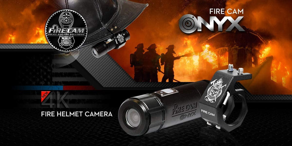 Fire Cam Onyx Helmet Camera with BJ800 Flashlight Kit