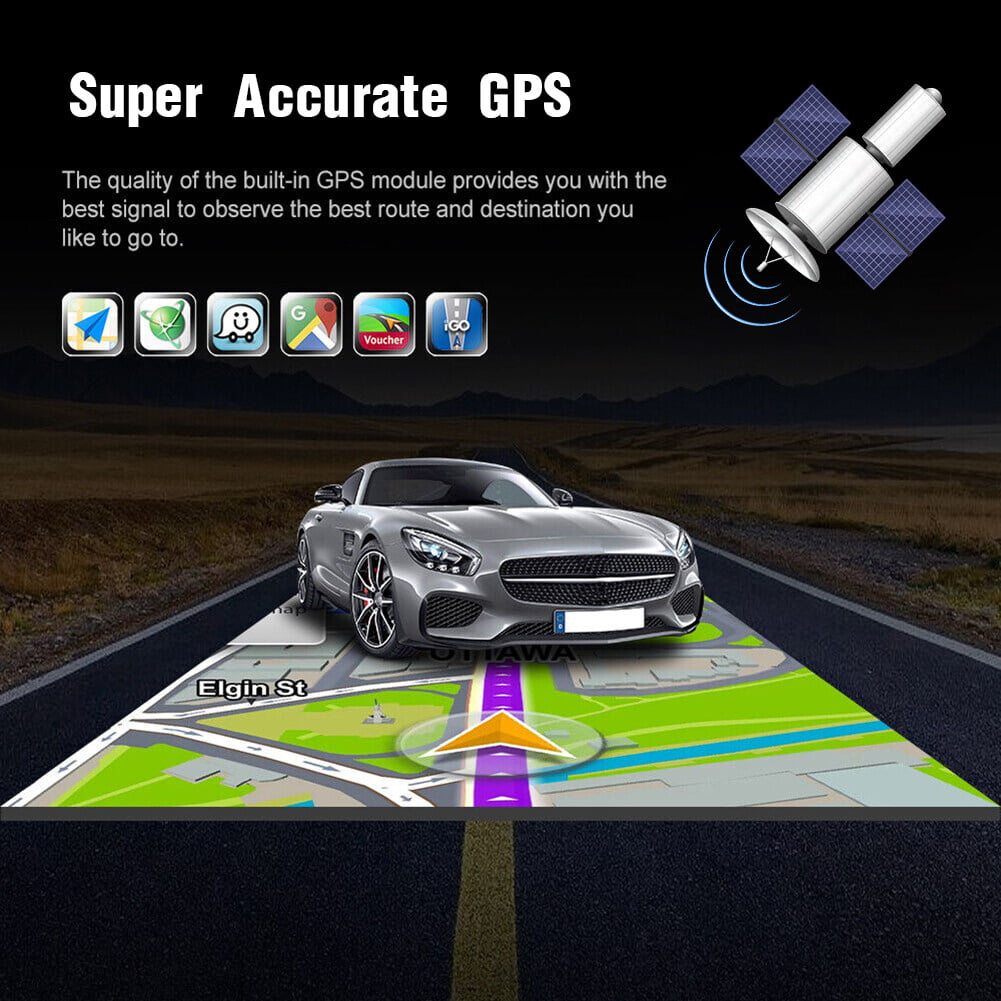 Car Radio Stereo for Ford Focus 2012-2018, 9.7" Touchscreen Android 11 Support Carplay Android Auto Navigation Bluetooth Radio Video Mirror Link Steering Wheel Control Camera 2G+32G,Black