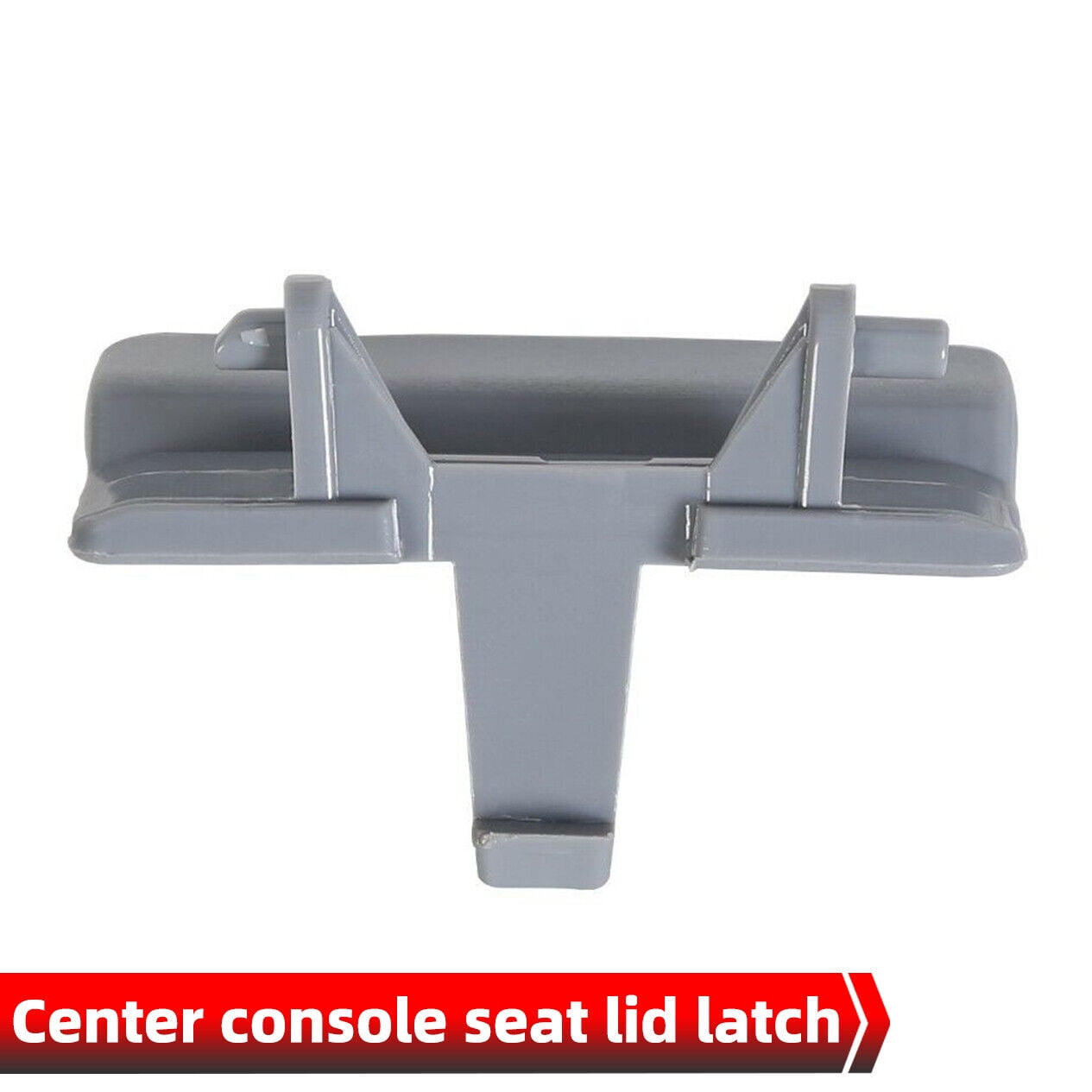 Kojem Center Console Jump Seat Lid Latch for 2010-2018 Ford F150 F-150 Replacement for BL34-18672A66 Gray