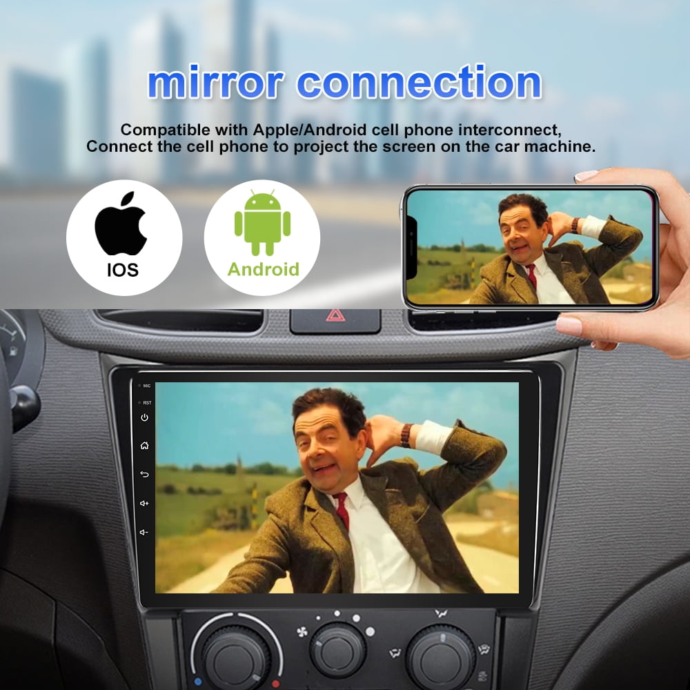 For Toyota Corolla 2003-2008 9" Android 12 Car Stereo Player GPS Navigation Carplay/Auto Backup Camera