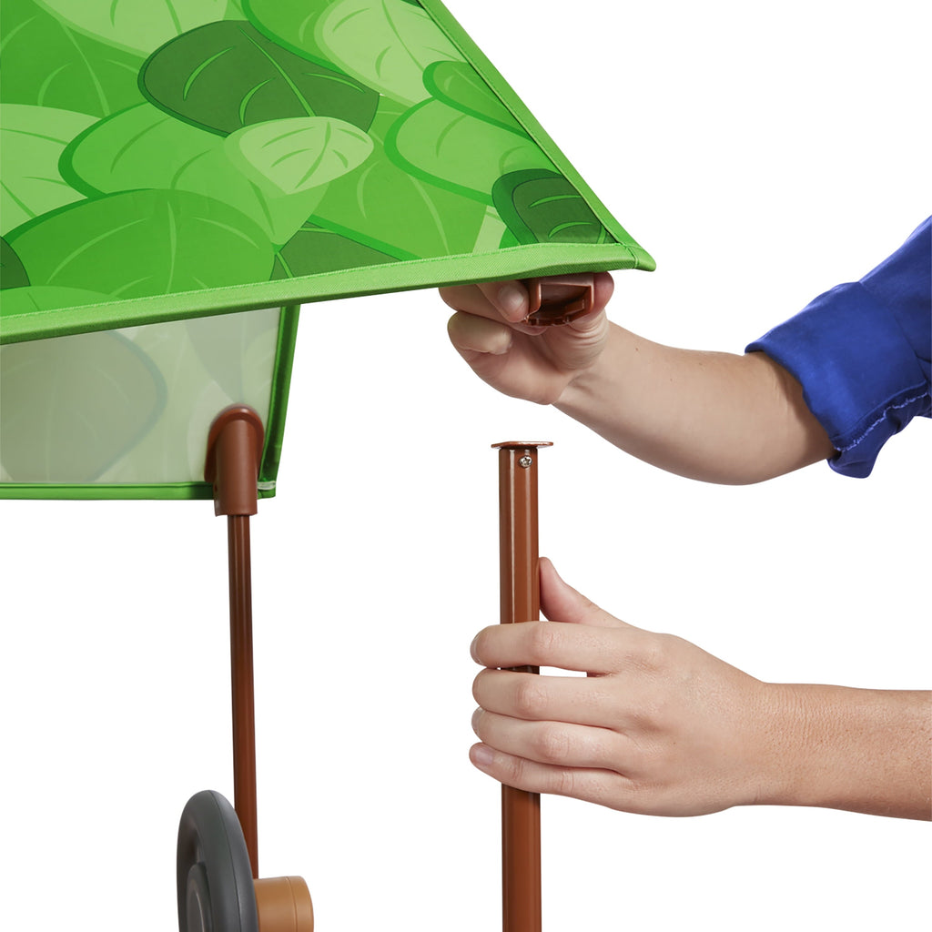 Radio Flyer, Folding Treetop Climber Playset with Slide, for Kids and Toddlers, Ages 2-5 years, Indoor and Outdoor Play
