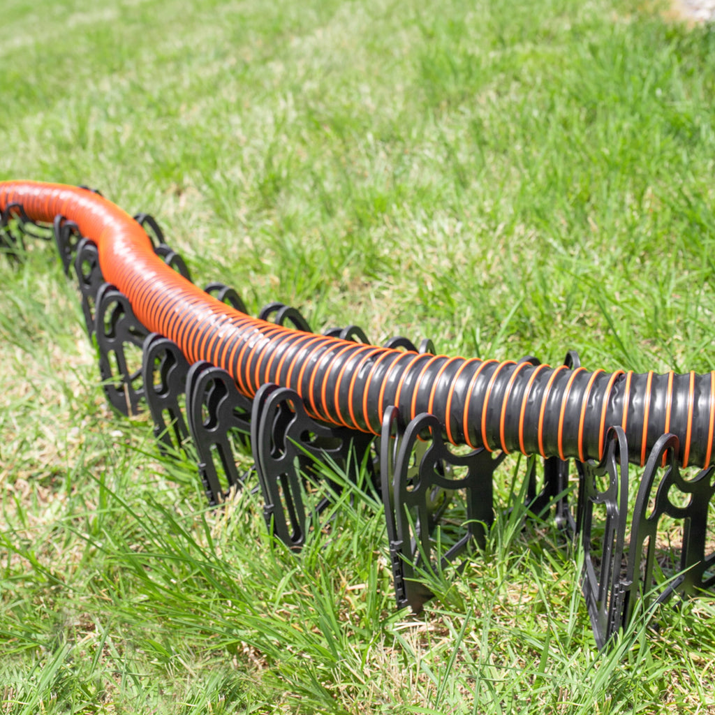Camco Sidewinder Camper/RV Sewer Hose Support | Plastic, Multicolor, 20-Foot (43051)