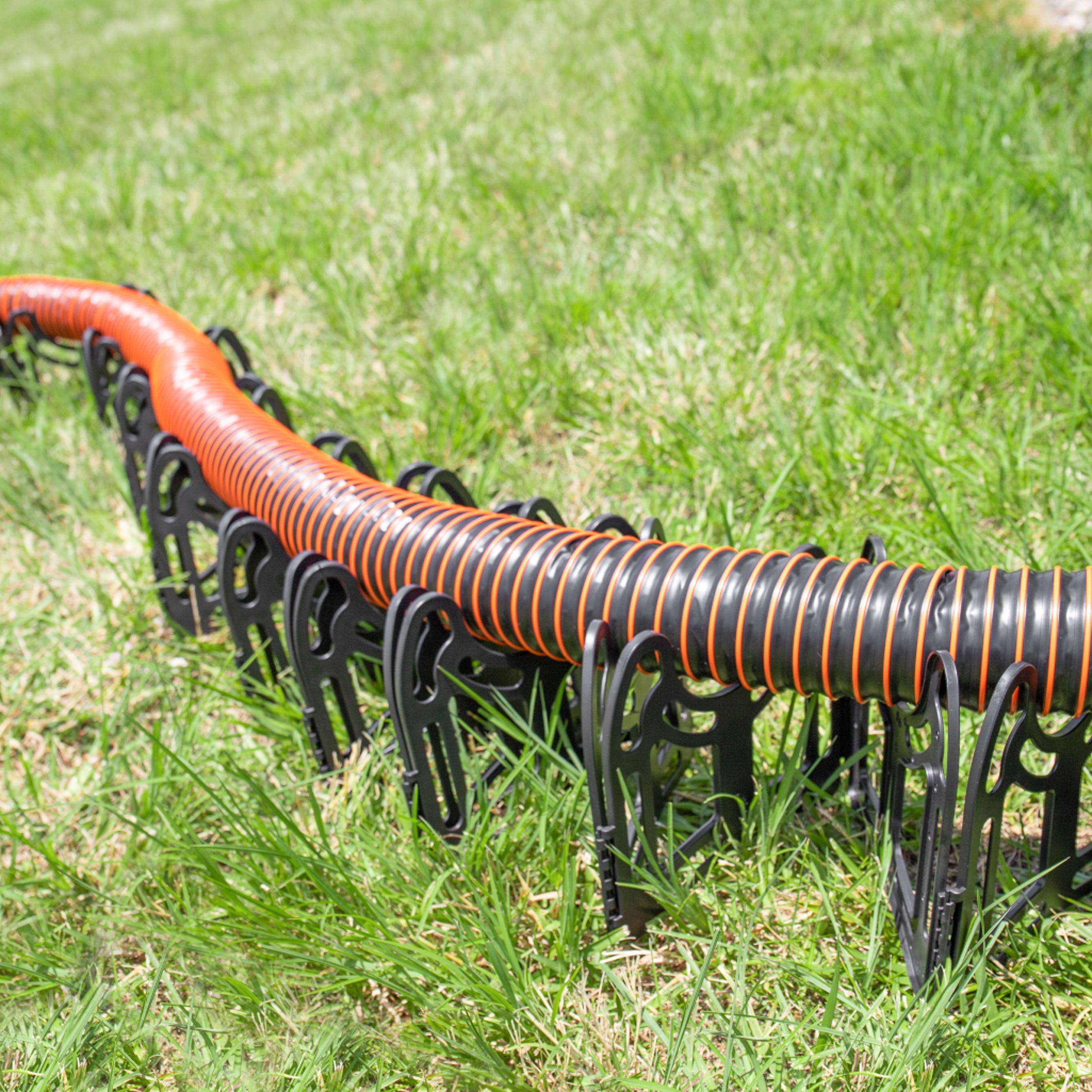 Camco Sidewinder Camper/RV Sewer Hose Support | Plastic, Multicolor, 20-Foot (43051)