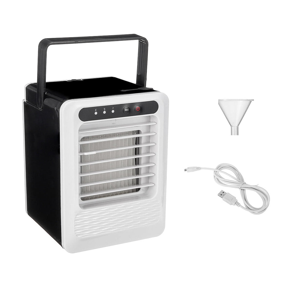 air conditioning fan Durable Mini Portable Air Conditioning Fan Personal Space Cooler Air Cooler USB Cooling Fan for Home Office Outdoor