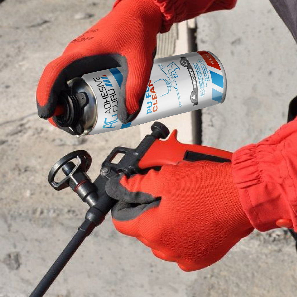 Adhesive Guru AG410 Polyurethane Foam Gun Cleaner, 15.8 0z. 1 pk