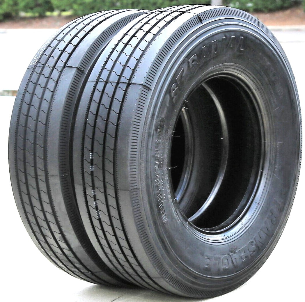 Set of 4 (FOUR) Transeagle All Steel ST Radial ST 235/80R16 Load H (16 Ply) Trailer Tires