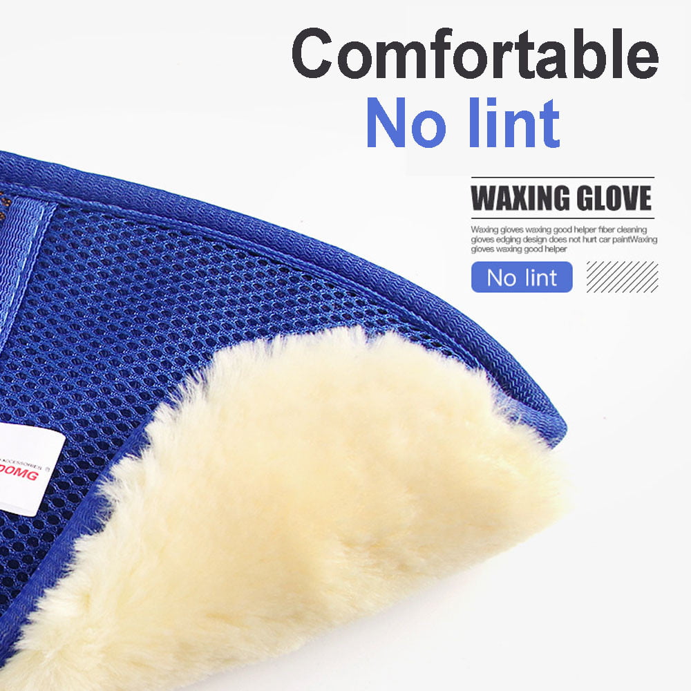 Car Wash Clean Sponge Brush Glass Cleaner Blue Wave Car Wash Triangle Car Cleaning Wipes Interior Leather