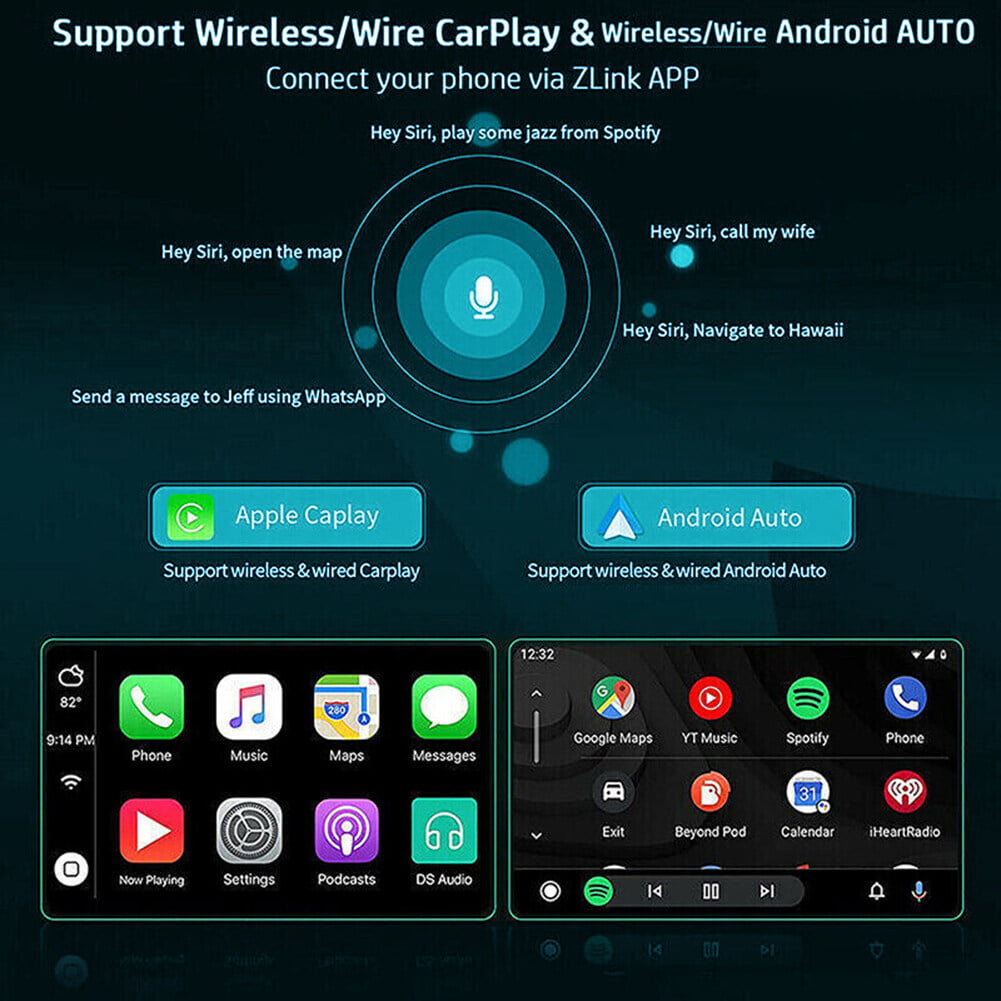 Car Stereo Radio for Honda Accord 8 2008-2013 10.1" Touch Screen Android 11 Video Player Support Wireless Carplay Android Auto WIFI GPS Navigation SWC Backup Camera 2+32G, Black