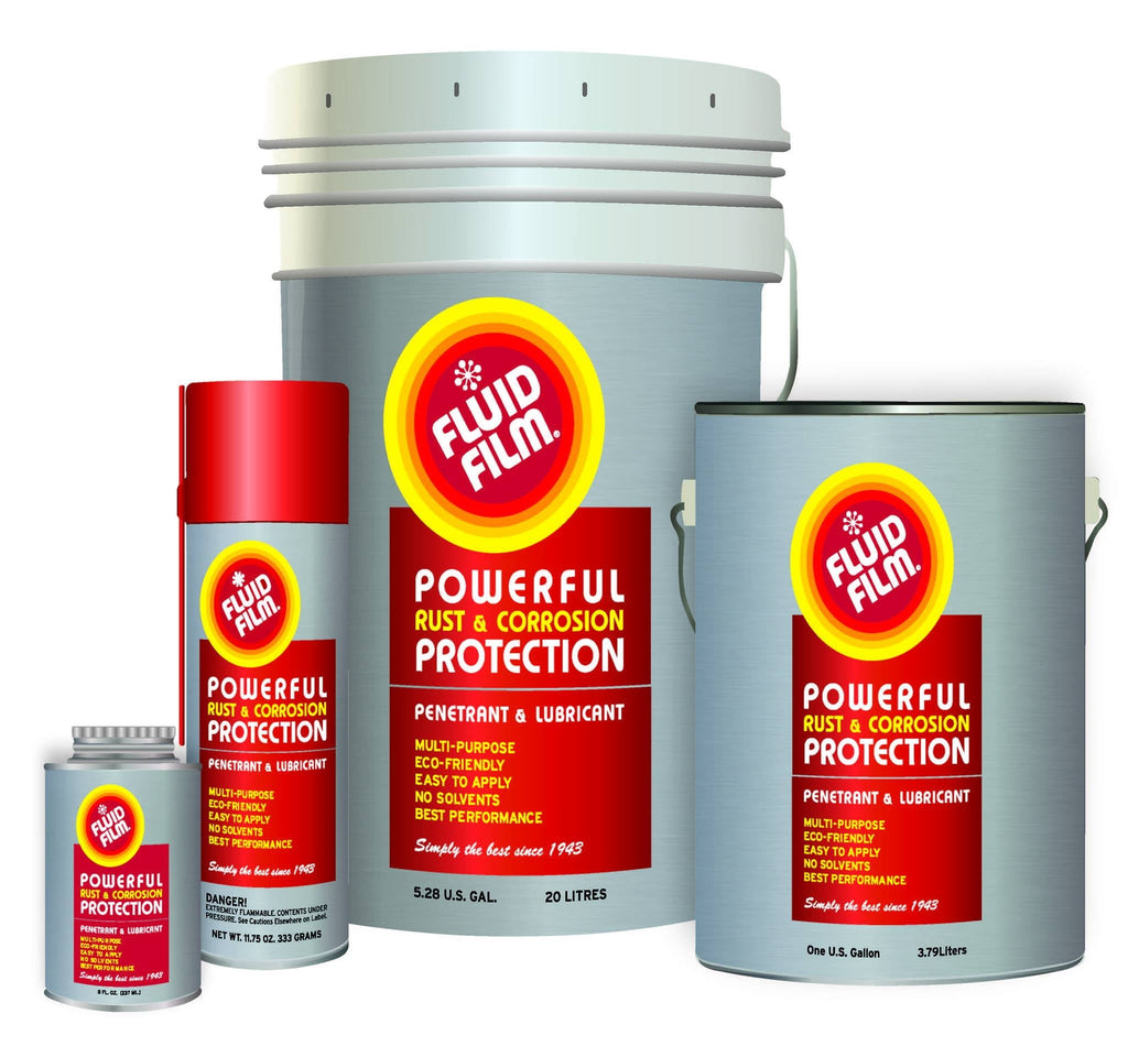 Fluid Film NAS Powerful Rust & Corrosion Protection, Penetrant & Lubricant, 5 gallon