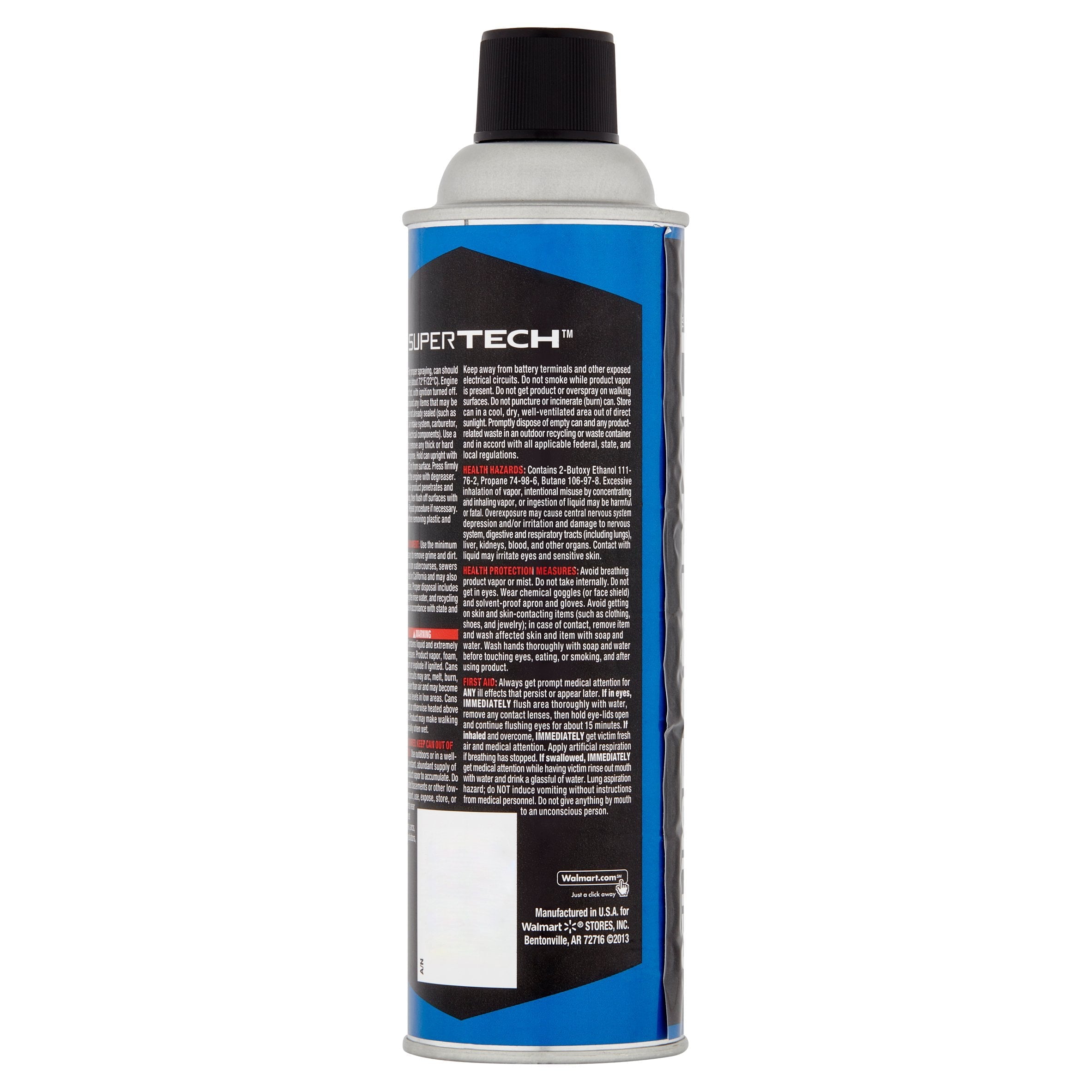 Super Tech Engine Degreaser — Low VOC Formula, 18 oz.