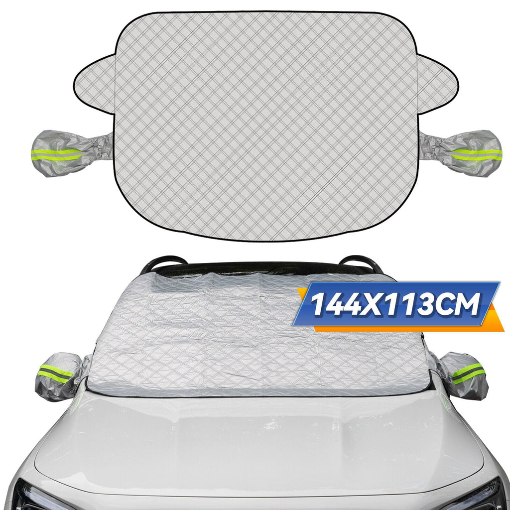 XUKEY Mutifunction Car Windshield Snow Cover Winter Ice Frost Freeze Sun Rain Protector Universal