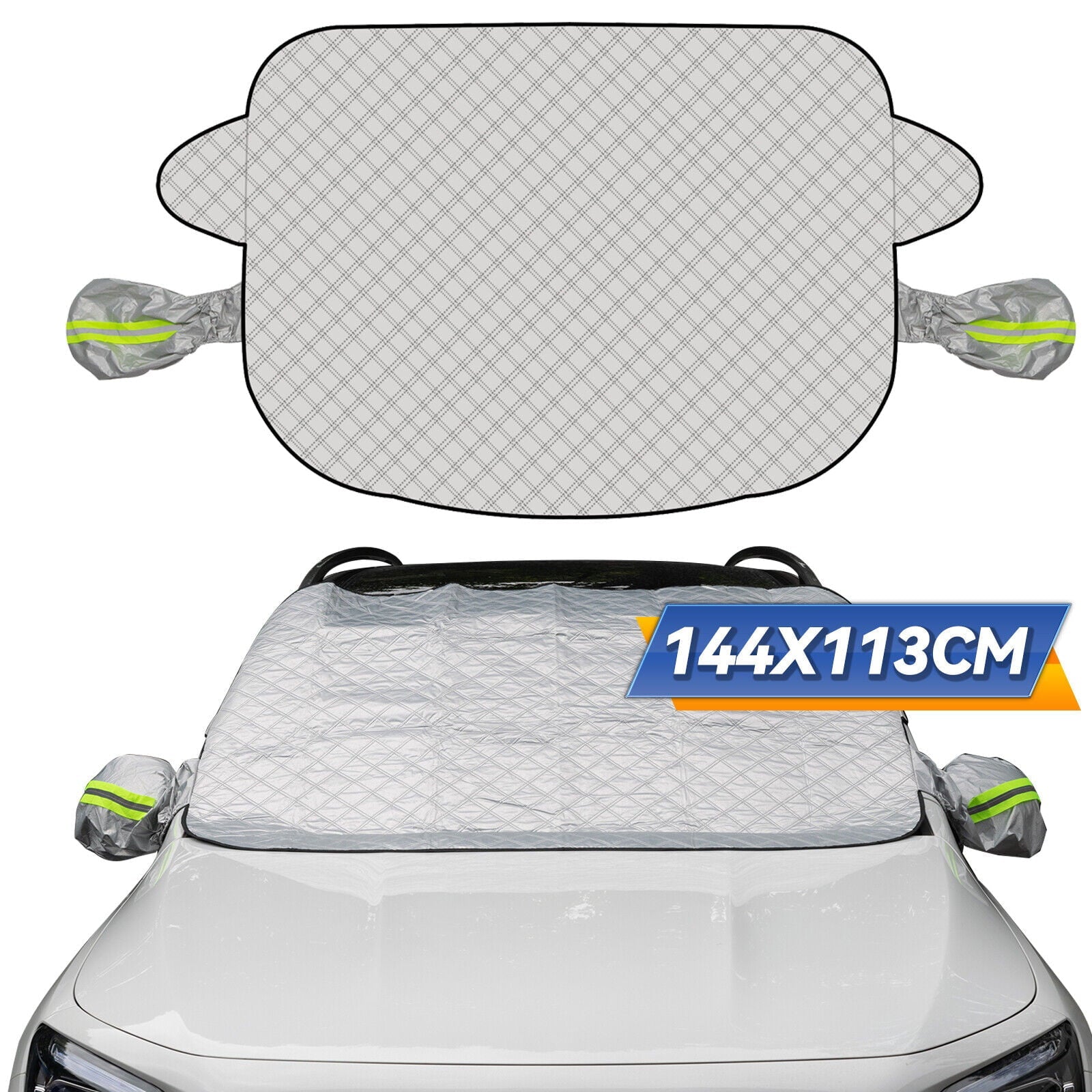 XUKEY Mutifunction Car Windshield Snow Cover Winter Ice Frost Freeze Sun Rain Protector Universal