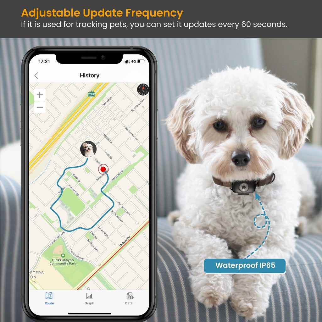 GPS Tracker, ABLEGRID GPS Tracking Device with 1 Year Prepaid Subscription for Vehicles Car Kids Dog Pet Real-time Small Hidden 4G LTE GPS Locator with 1 Year Data Plan