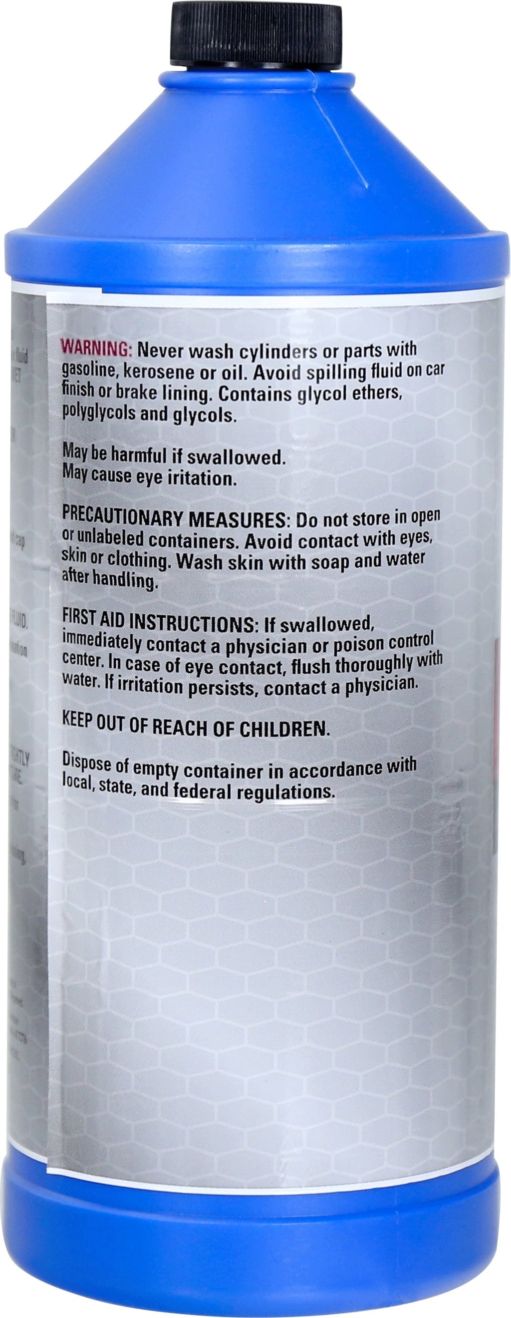 Super Tech Dot 4 Brake Fluid for Use in Disc, Drum, and ABS Brake Systems, 32 oz.