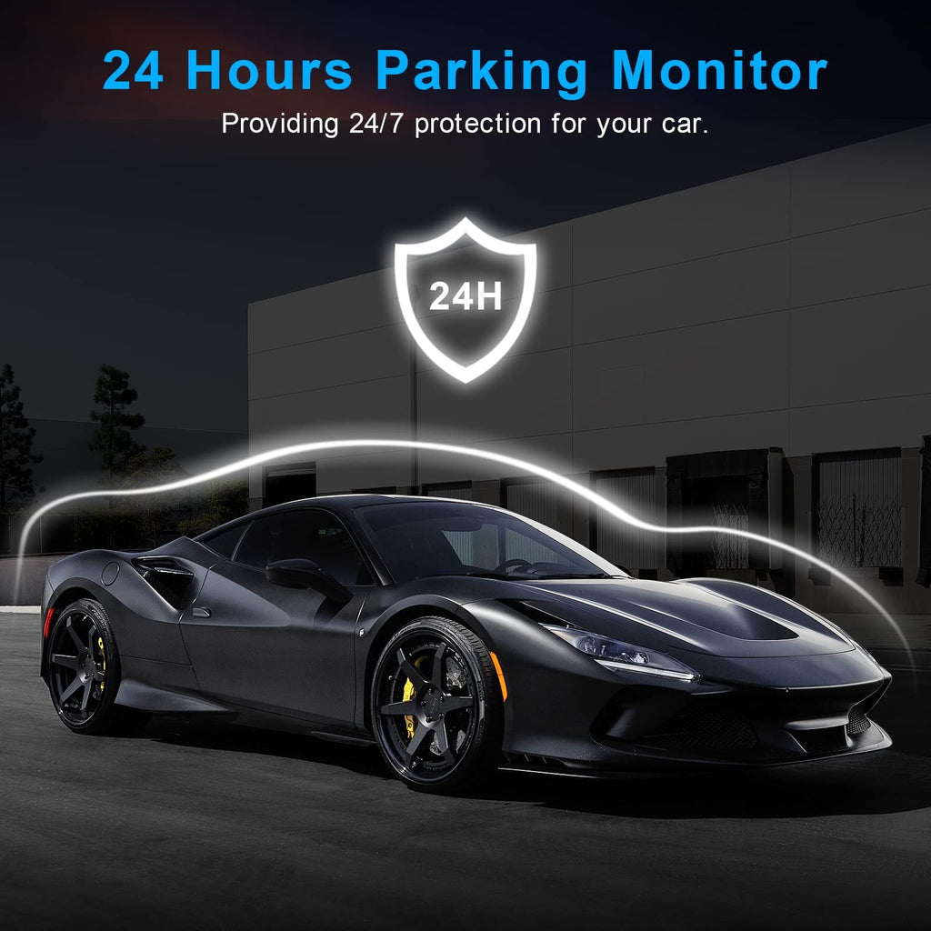 SEREE Dash Cam for Cars 1080P FHD Dash Camera 3 Inch Driving Recorder Dashboard Camera with 170 Degree Wide Angle Super Night Vision WDR Loop Recording with 16 GB Card