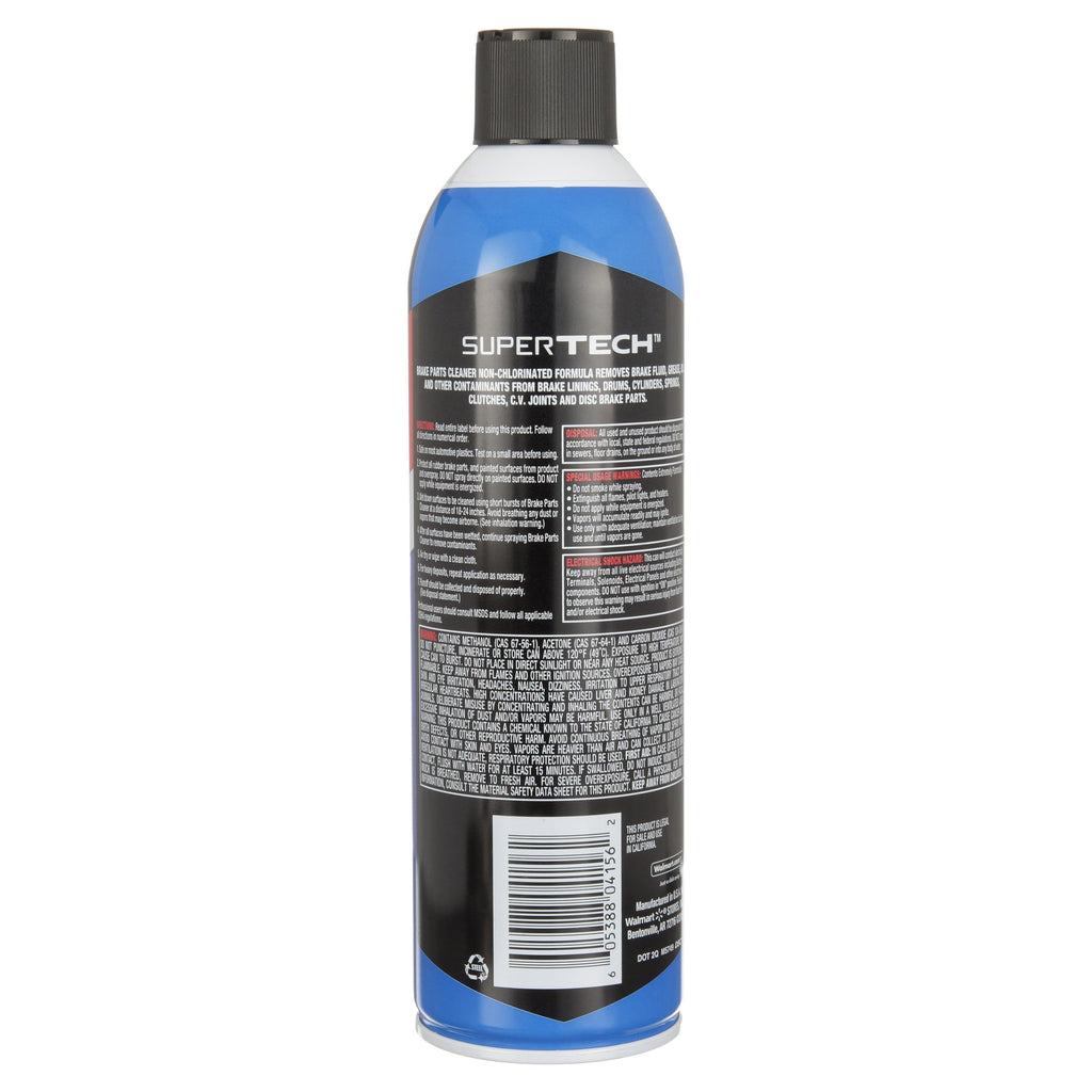 Super Tech CA Compliant Brake Cleaner, 14.5 oz.