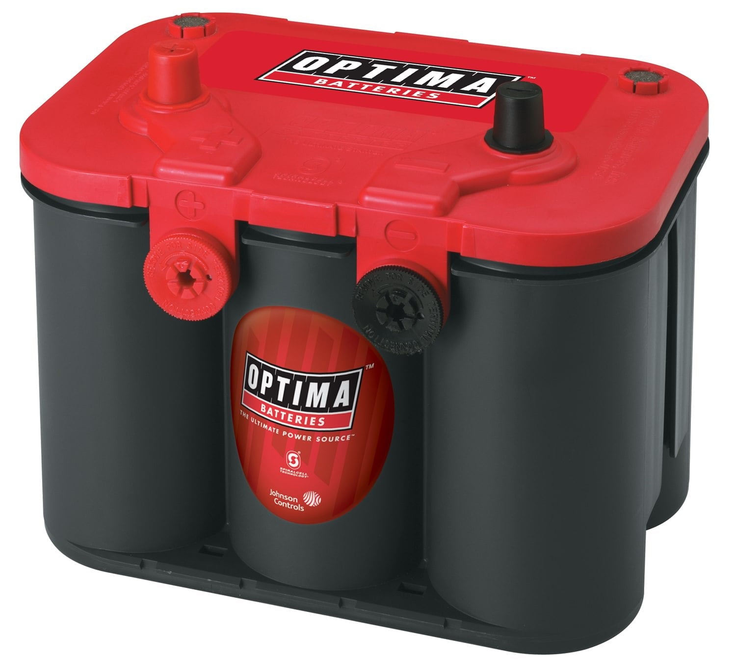 OPTIMA RedTop AGM Spiralcell Automotive Battery, Group Size 34/78