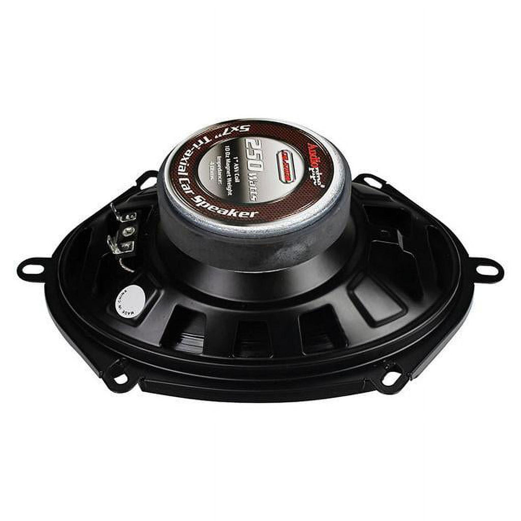 Audiopipe CSL5703R 5 x 7 in. 3 Way Pair Speaker PP Cone