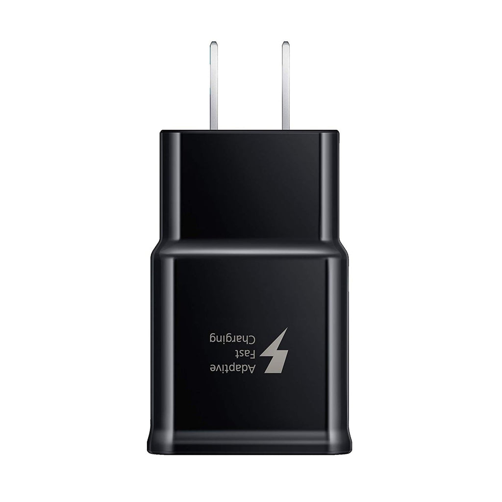 Fast Charging USB Wall Charger + USB-C 3.1 Type-C Cable Kit AC Home Power Adapter OEM Adaptive Fast Charger for Samsung Galaxy S8, S8+, S9, S9+, S10, S10+, S10e, S20, S20+, S20 Ultra, Note 8, 9, 10