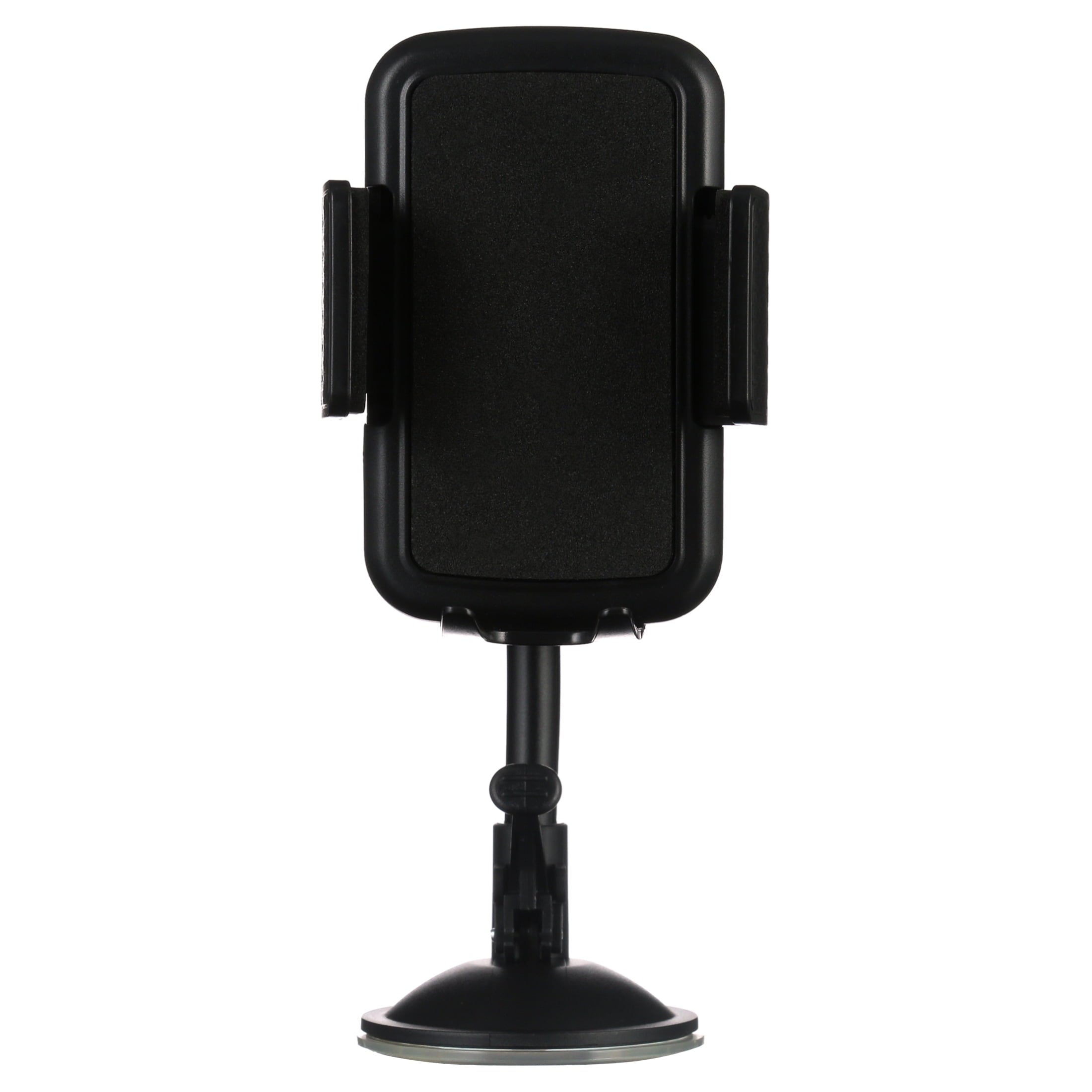 onn. Car Window or Dash Phone Mount Compatible with 2 in- 3.7 in Wide Mobile Phones