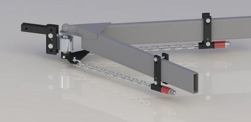 Andersen 3350 No-Sway' Weight Distribution Hitch 4" Drop / Rise, 2 5/16 Ball, 3", 4", 5", 6" Frame Brackets