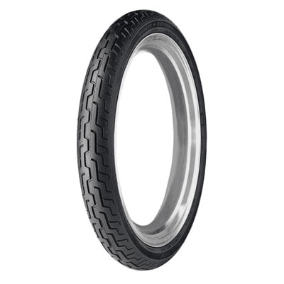 Dunlop Harley-Davidson D402 Front Motorcycle Tire MT90B-16 (72H) Black Wall for Harley-Davidson Road King Custom FLHRS/I 2004-2007