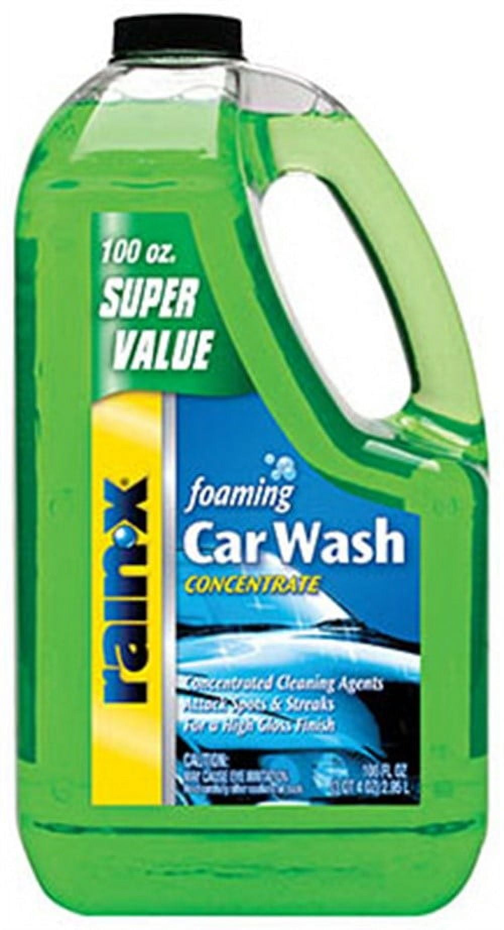 Rain-x Foaming Car Wash Concentrate, 100oz - 5072084W
