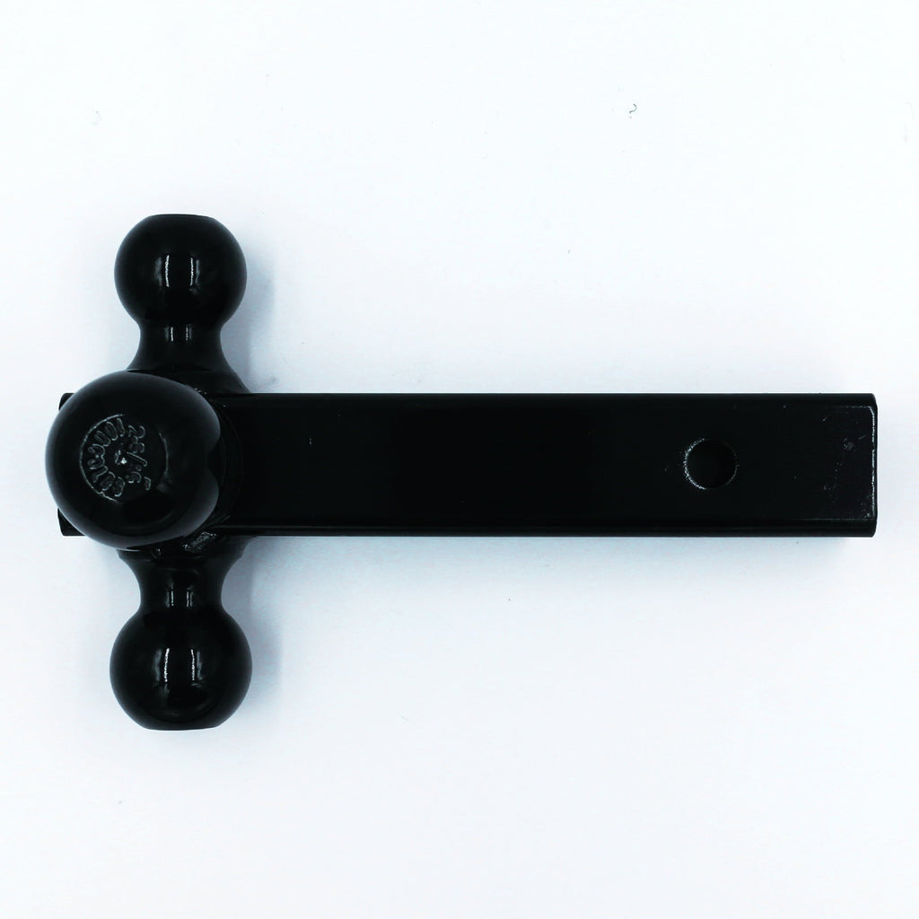 Hyper Tough Automotive Vehicle Hitch Triple Ball Mount, Class III and IV Towing, Black