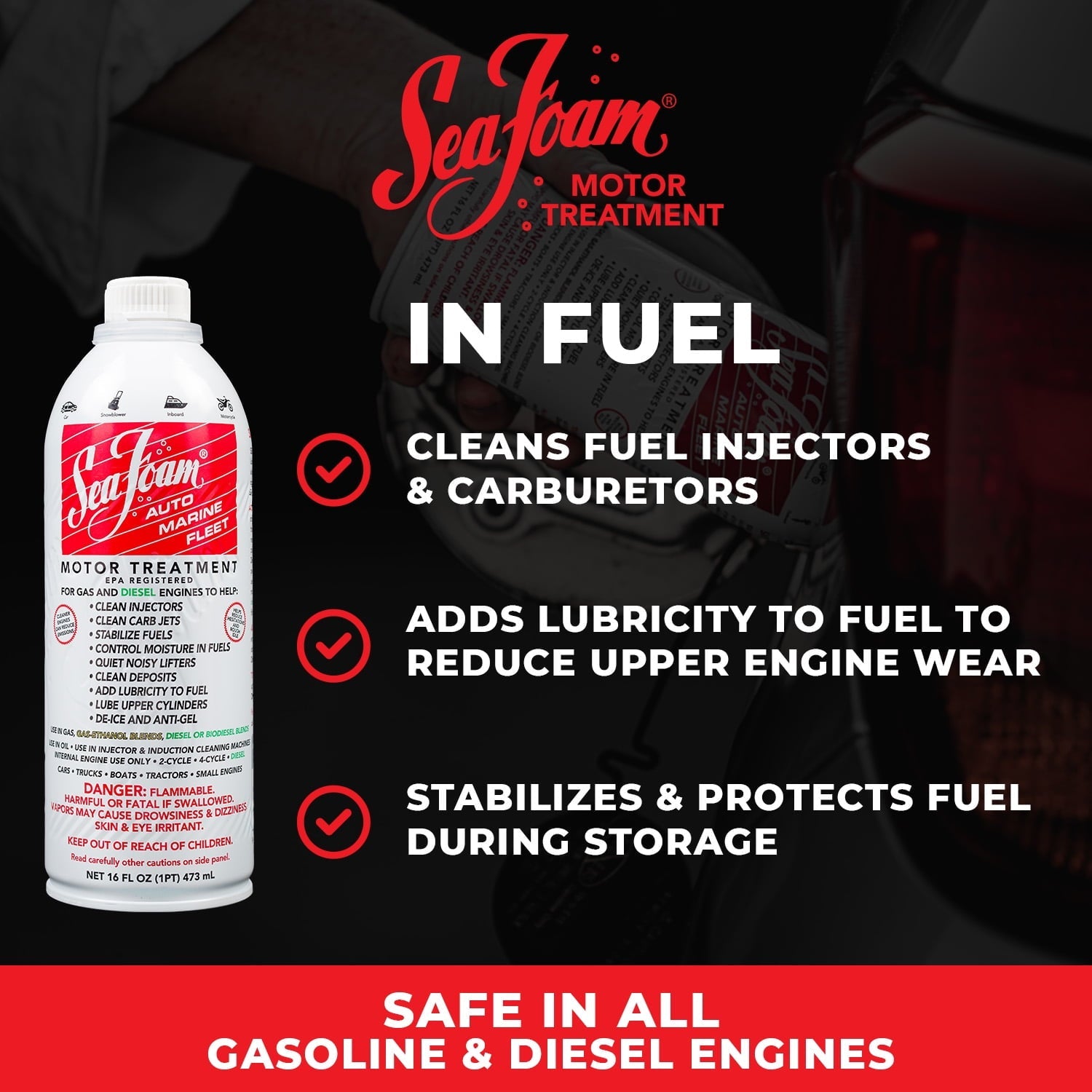 Sea Foam Motor Treatment