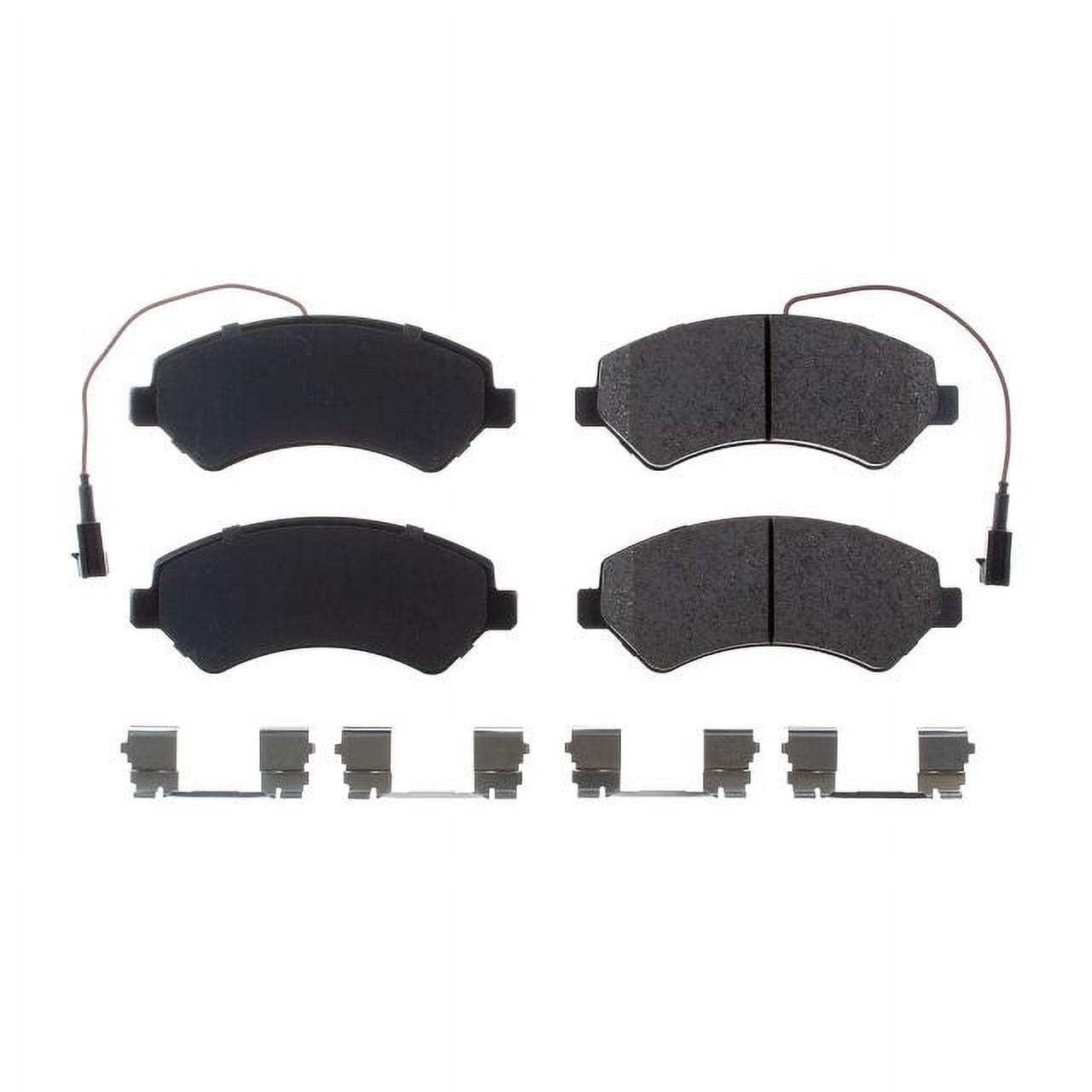Power Stop Front Z17 Evolution Ceramic Brake Pads with Hardware 17-1540A