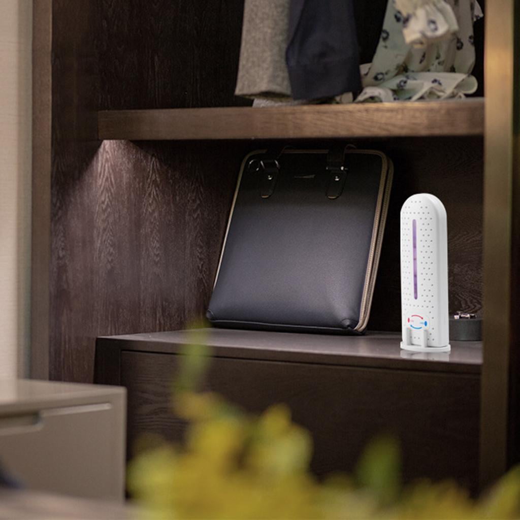 Small Dehumidifier Moisture Absorber, Portable, Rechargeable & Renewable Dehumidifier with for Damp Air, Closet, Cabinet