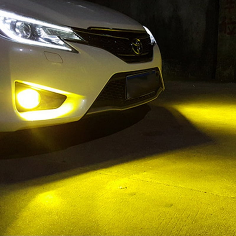 Golden Yellow 2pcs 3000k H11 H16 LED Fog Light Bulb for Nissan Altima 2007-2017
