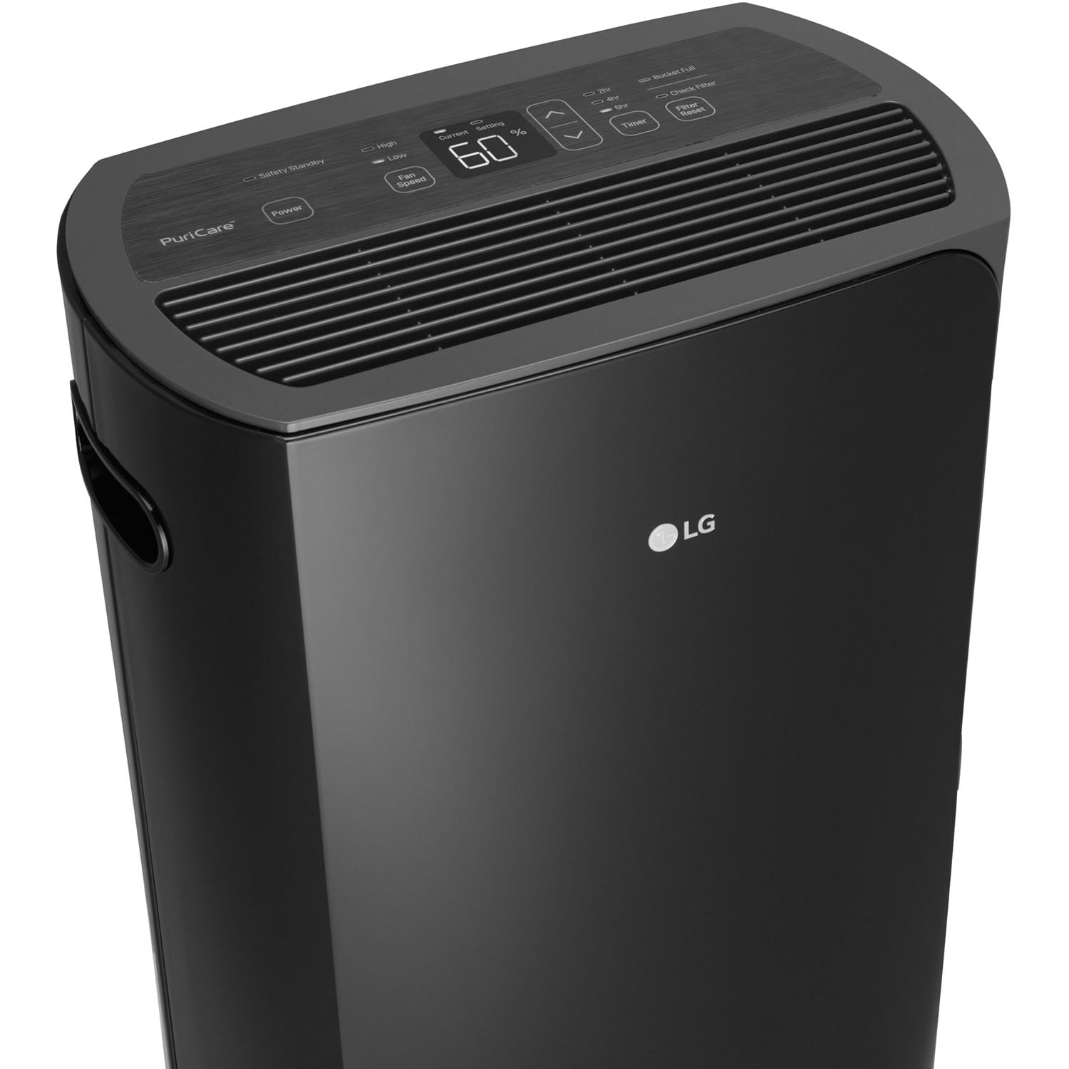 Restored LG High Efficiency PuriCare 70-Pint Dehumidifier in Black (Refurbished)
