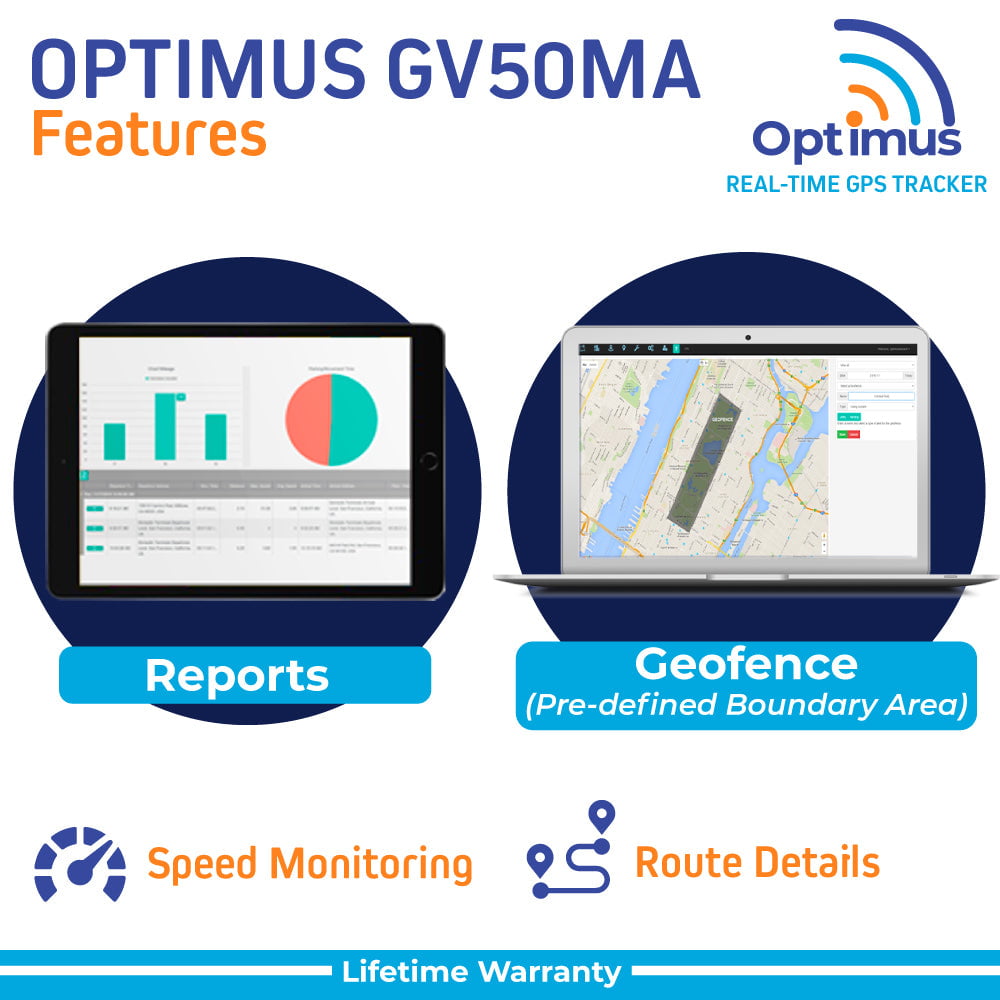 GV50MA Wired GPS Tracker for Cars, Trucks...