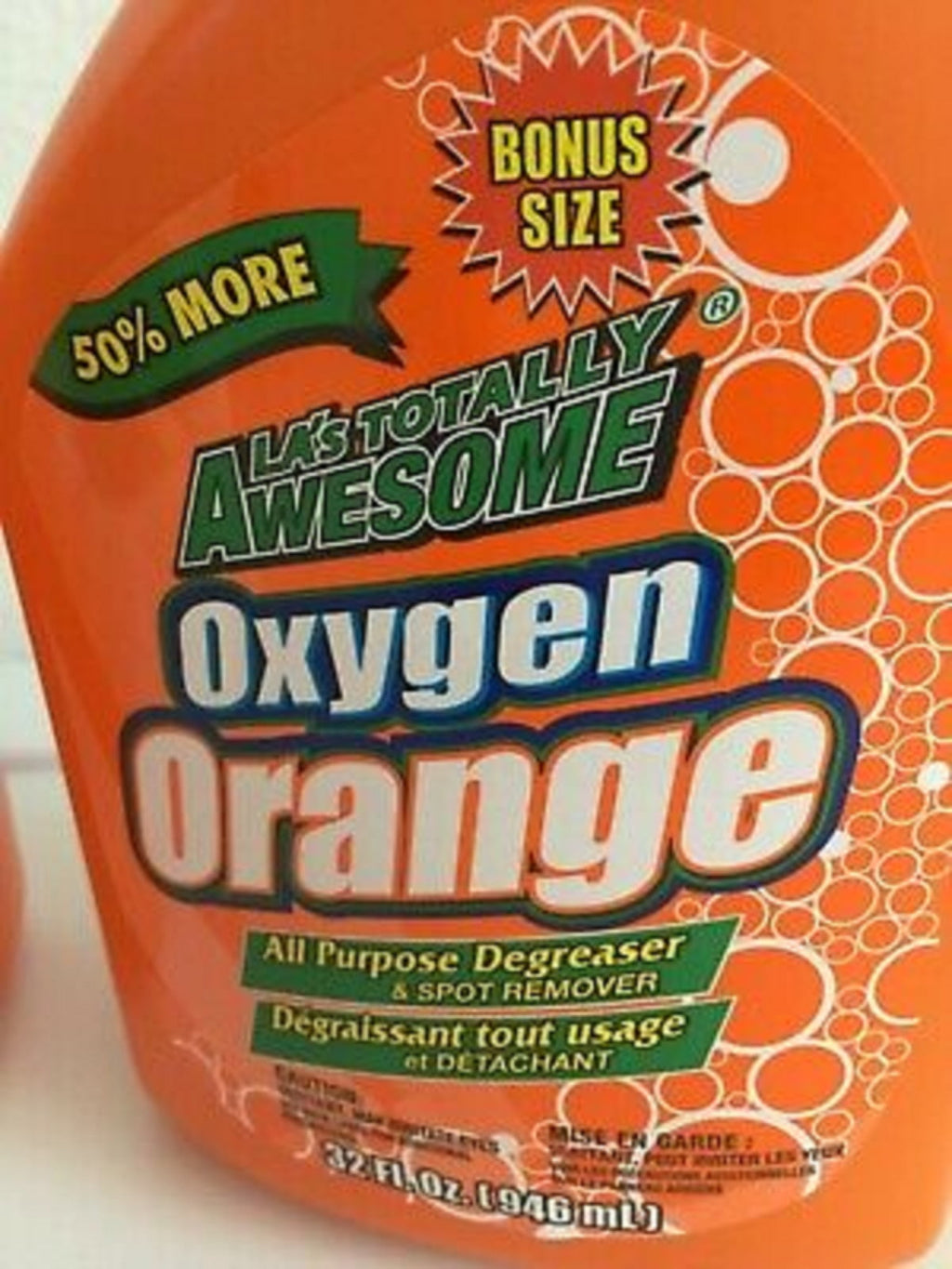 Awesome Oxygen Orange All Purpose Cleaner & Degreaser, 32 Fl. Oz.