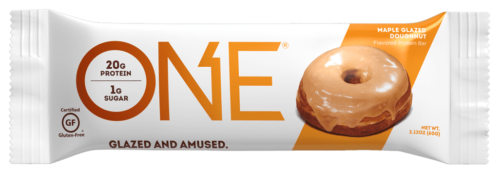 One Protein Bar, Maple Glazed Doughnut, 20g Protein, 4 Count
