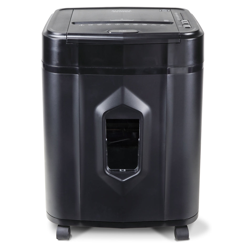 Aurora GB 120-Sheet Auto Feed Micro-Cut Paper Shredder with Pullout Basket