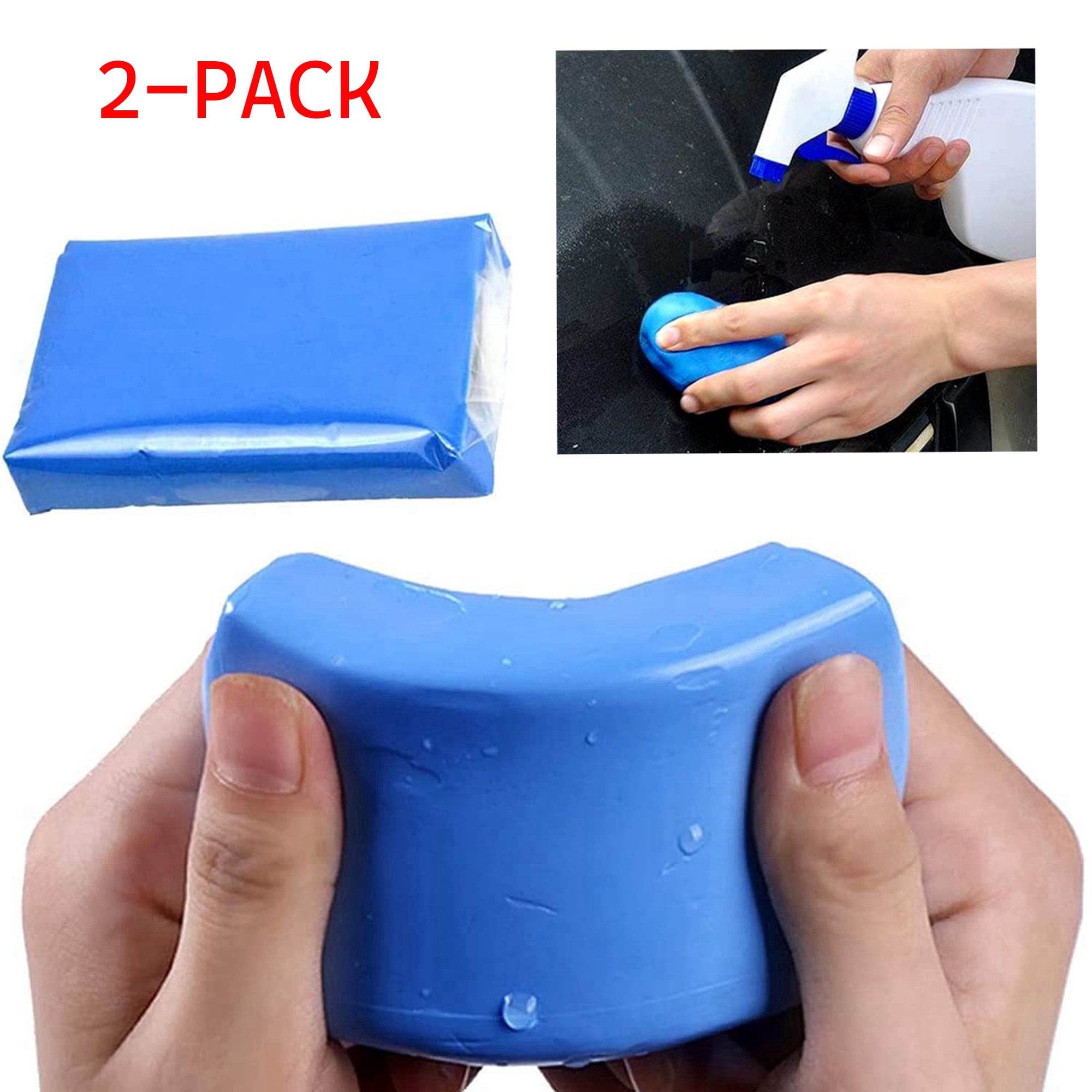 2pcs Clay Bars for Car Detail 100g Car Clay Bar Auto Detailing Cleaner for Car Wash