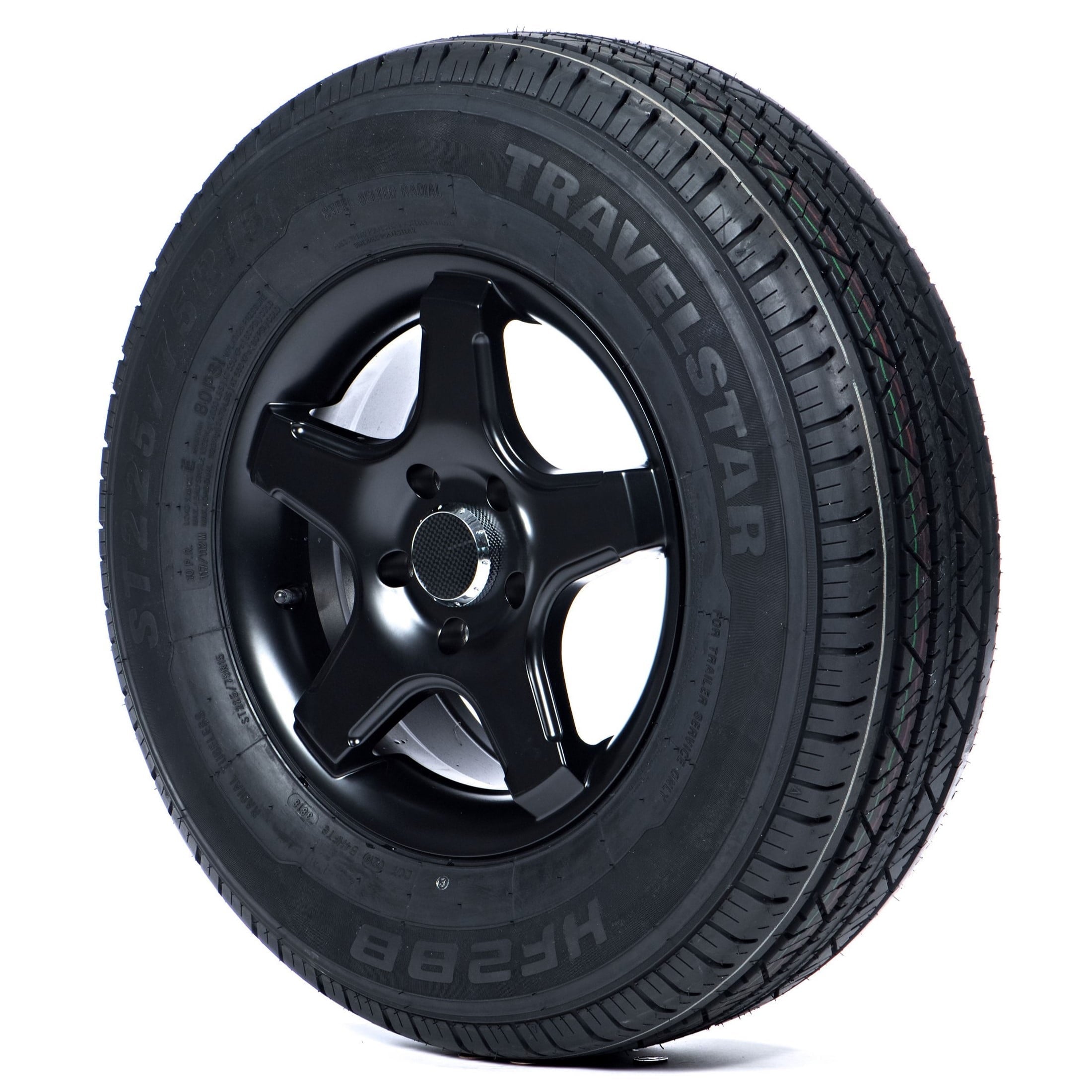 Travelstar HF288 ST235/80R16 12 Ply 127M Load Range F Radial Trailer Tire - ST 235/80/16 235/80R16 (Tire Only)