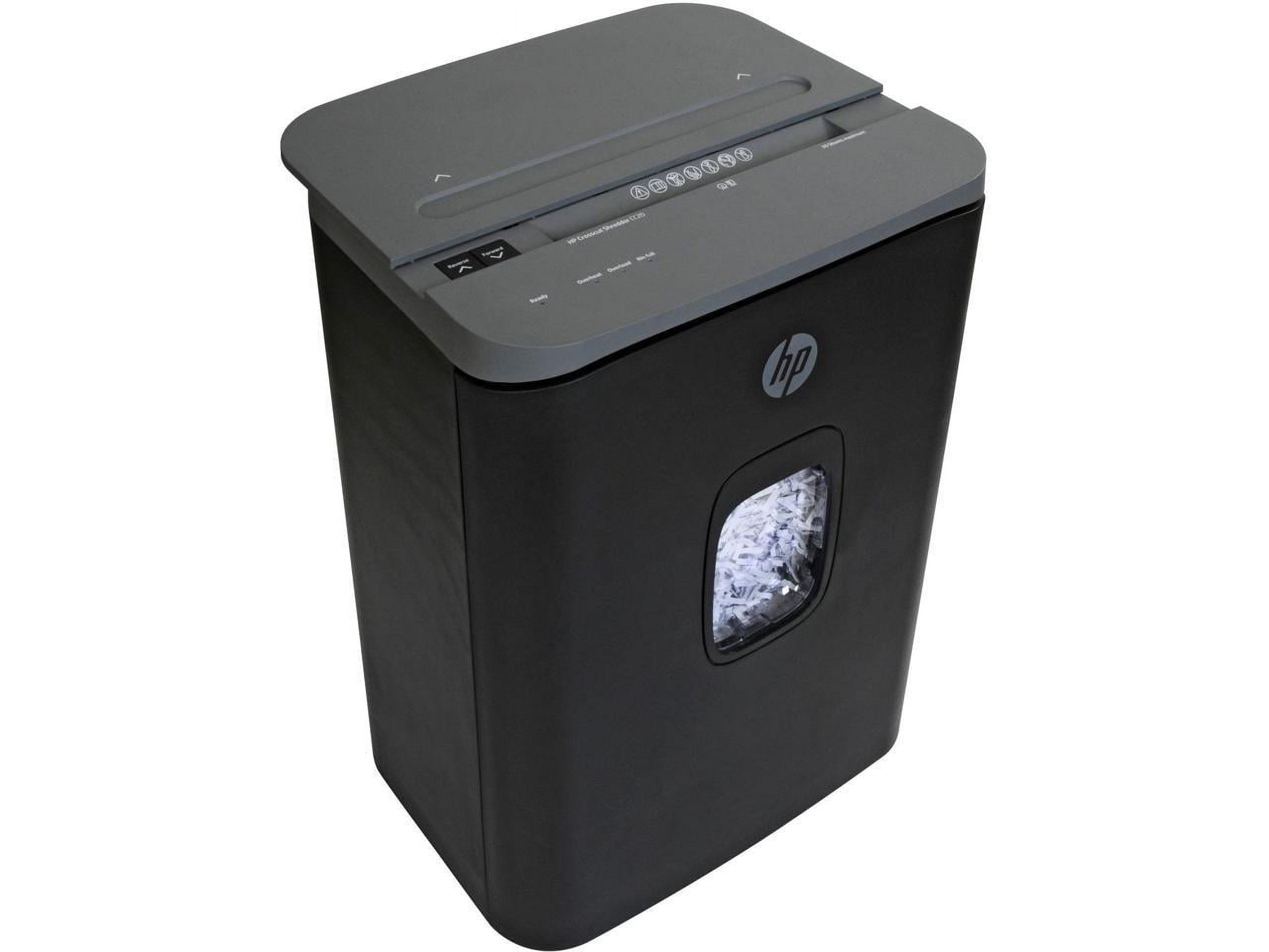 Royal CC20 Paper Shredder - Cross Cut - 20 Per Pass - for shredding Paper, Staples, Credit Card, Envelope, CD, DVD - 0.169" x 1.732" Shred Size - 8.75" Throat - 30 Minute Run Time - 40