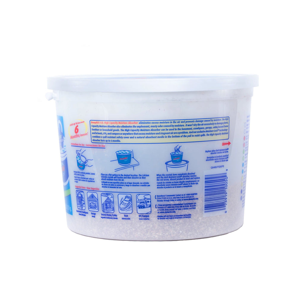 DampRid Fresh Scent Moisture Absorber Hi-Capacity Bucket, 4 lb.