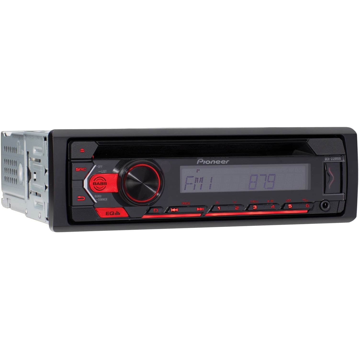 Pioneer DEH-S1200UB Single-DIN In-Dash CD Player with USB Port